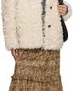 Isabel Marant Etoile Isabel Marant Etoile Beige Tarvey Faux-Fur Jacket - 4
