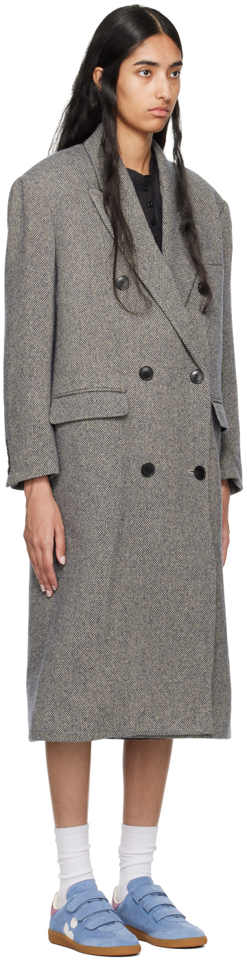 Isabel Marant Etoile - Black & Beige Lexana Coat