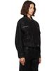 Isabel Marant Etoile Isabel Marant Etoile Black Belma Faux-Suede Jacket - 2