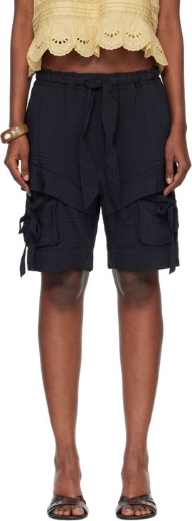 Isabel Marant Etoile Isabel Marant Etoile Black Bermia Shorts