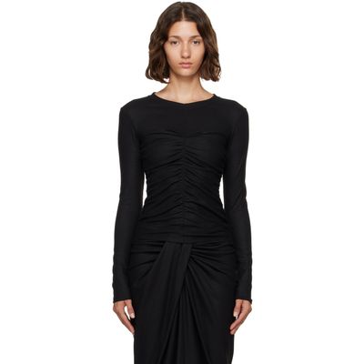 Isabel Marant Etoile Isabel Marant Etoile Black Delesa Top