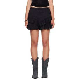 Isabel Marant Etoile Isabel Marant Etoile Black Jocadia Skort