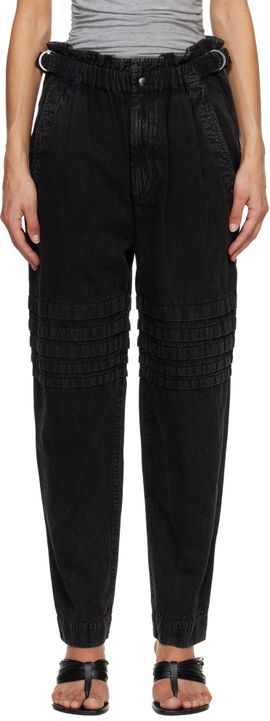 Isabel Marant Etoile Isabel Marant Etoile Black Mellya Trousers