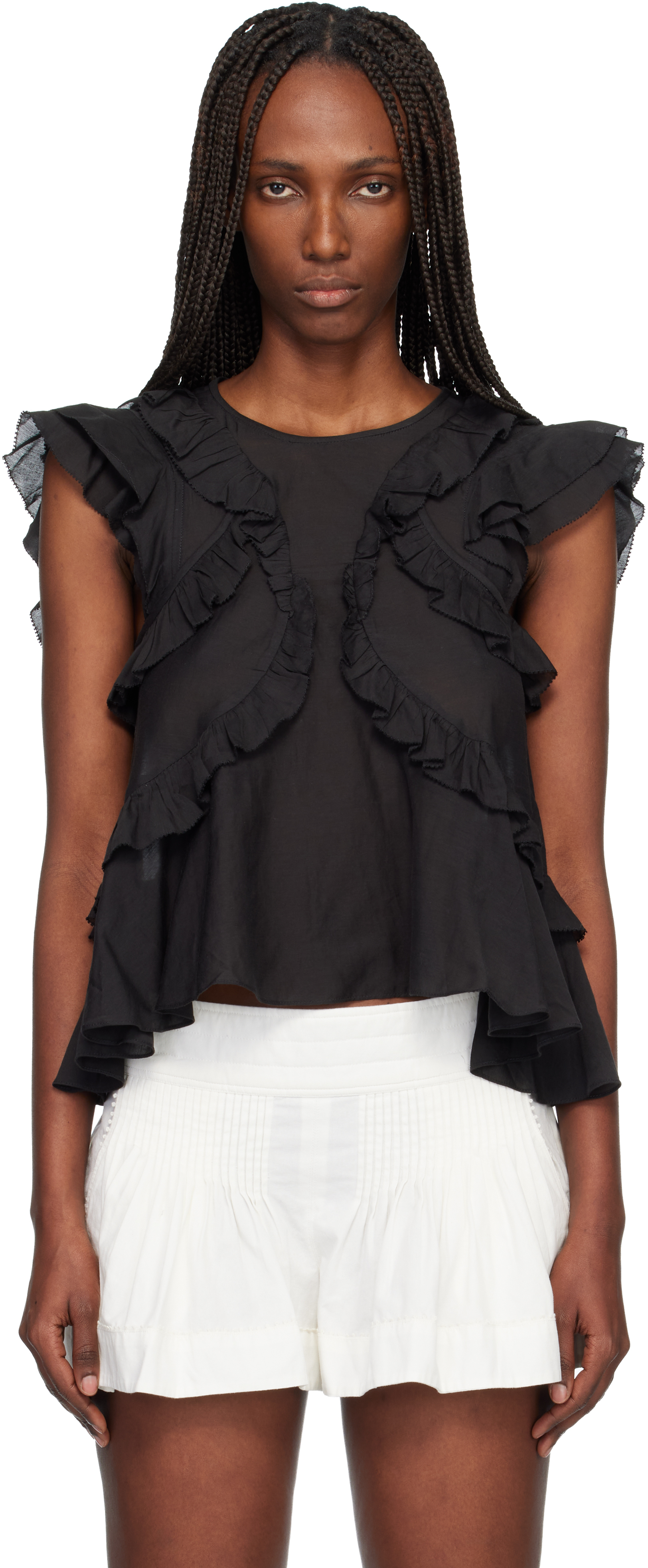Isabel Marant Etoile - Black Nalou Blouse