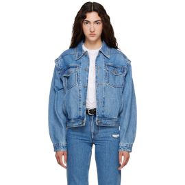 Isabel Marant Etoile Isabel Marant Etoile Blue Zyma Denim Jacket