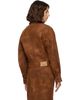 Isabel Marant Etoile Isabel Marant Etoile Brown Belma Faux-Suede Jacket - 3