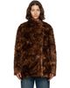Isabel Marant Etoile Isabel Marant Etoile Brown Jya Faux-Fur Coat - 1