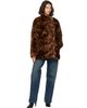 Isabel Marant Etoile Isabel Marant Etoile Brown Jya Faux-Fur Coat - 4