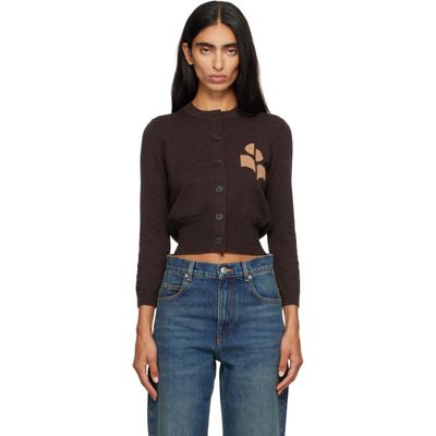 Isabel Marant Etoile Isabel Marant Etoile Brown Newton Cardigan