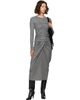Isabel Marant Etoile Isabel Marant Etoile Gray Jeldia Midi Skirt - 4