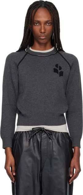 Isabel Marant Etoile Isabel Marant Etoile Gray Loriby Sweater
