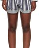 Isabel Marant Etoile Isabel Marant Etoile Navy & Off-White Nirma Summer Striped Shorts - 1