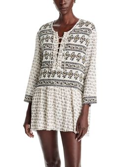 Isabel Marant Etoile Isabel Marant Etoile Rosalia Lace Up Mini Dress