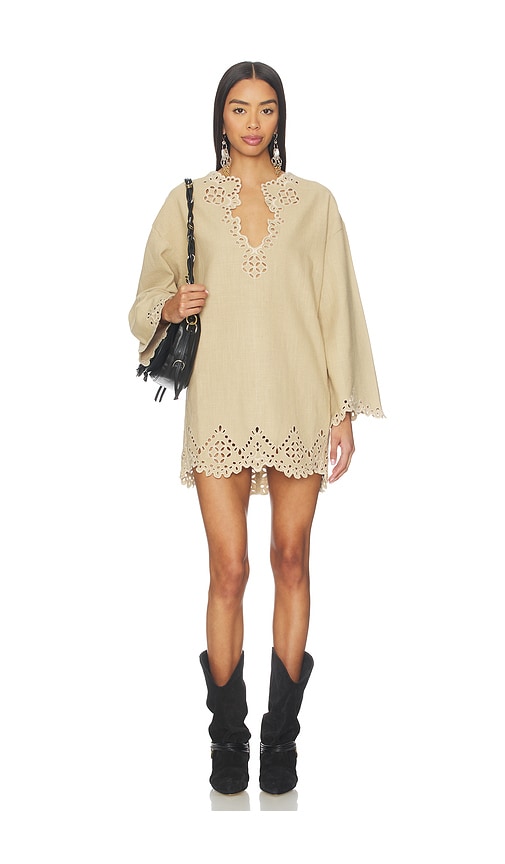 detachable parts of a dress form Isabel Marant Étoile Ivalia Dress | Grey | Size 42 main image 0