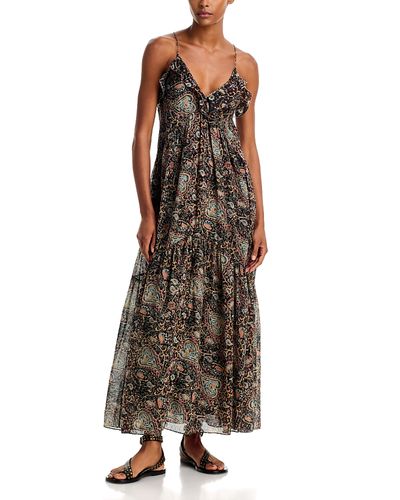 Isabel Marant Etoile Isabel Marant Etoile Vasmila Ruffled Cotton Maxi Dress