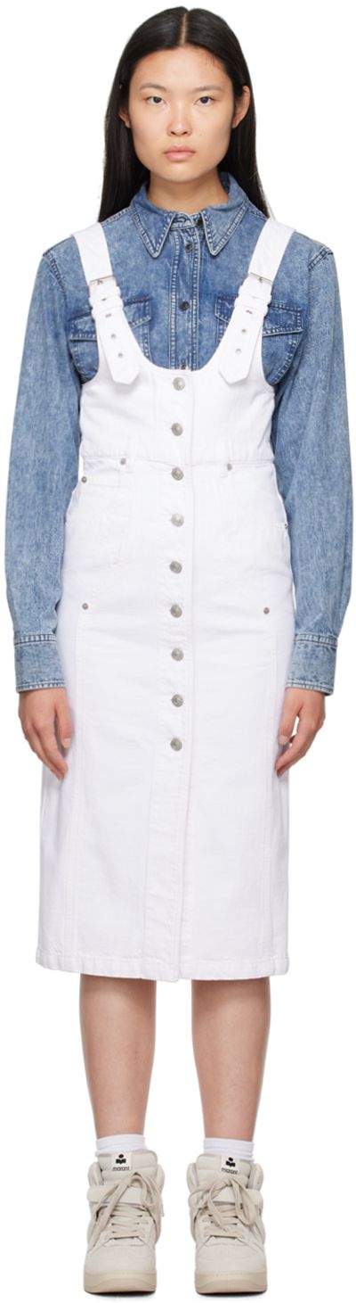 white christmas dresses Isabel Marant Étoile blue denim Dress – Loop Generation main image 1