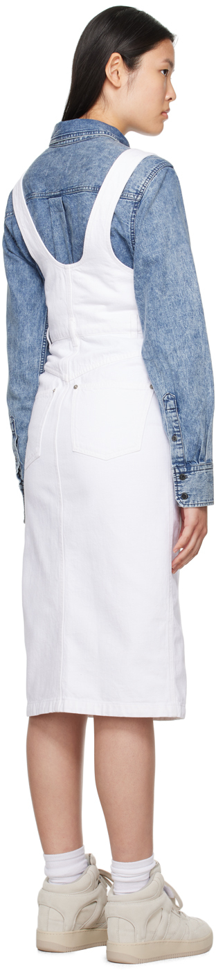 Isabel Marant Etoile - White Filipine Denim Midi Dress