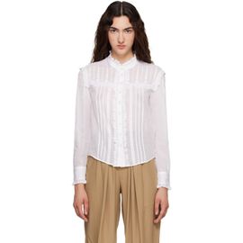 Isabel Marant Etoile Isabel Marant Etoile White Lonzie Blouse
