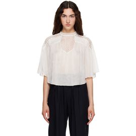 Isabel Marant Etoile Isabel Marant Etoile White Parina Blouse