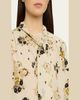 Isabel Marant Fedry Floral-Print Silk Neck-Scarf Blouse - 5