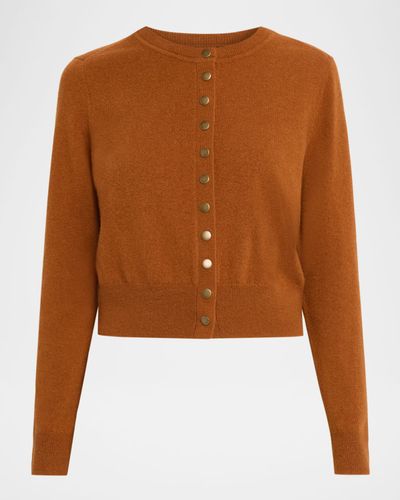 Isabel Marant Idesia Cashmere Crewneck Cardigan