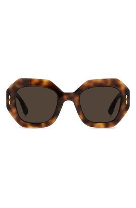 Isabel Marant Isabel Marant 52mm Rectangular Geometric Sunglasses