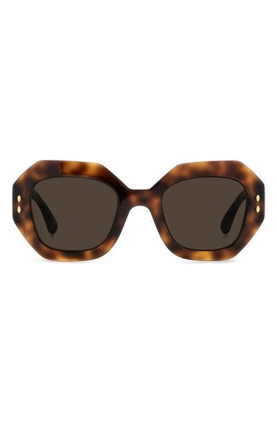 Isabel Marant Isabel Marant 52mm Rectangular Geometric Sunglasses