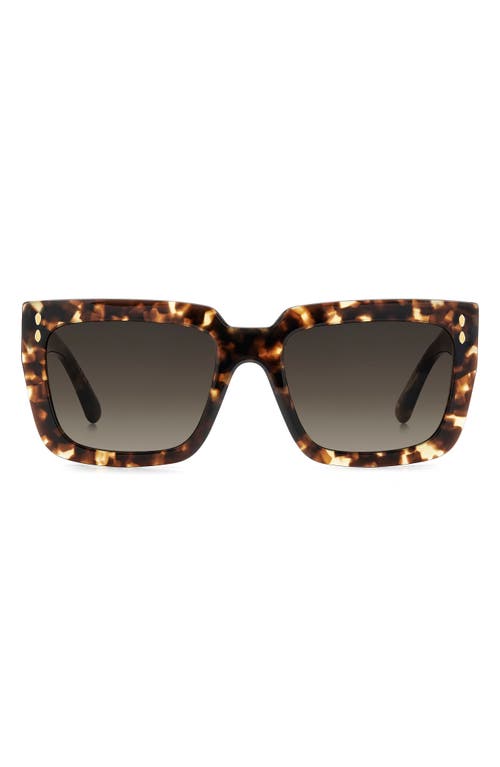 Isabel Marant Isabel Marant 55mm Gradient Rectangular Sunglasses