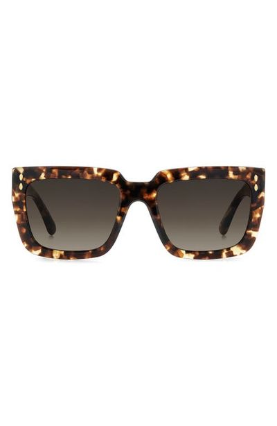 Isabel Marant Isabel Marant 55mm Gradient Rectangular Sunglasses
