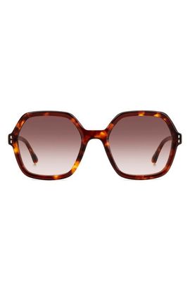 Isabel Marant Isabel Marant 55mm Gradient Square Sunglasses
