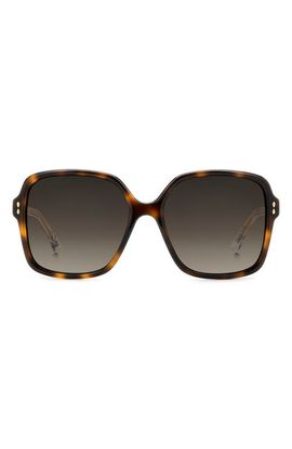 Isabel Marant Isabel Marant 58mm Gradient Square Sunglasses