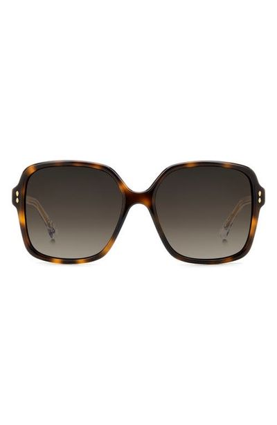Isabel Marant Isabel Marant 58mm Gradient Square Sunglasses
