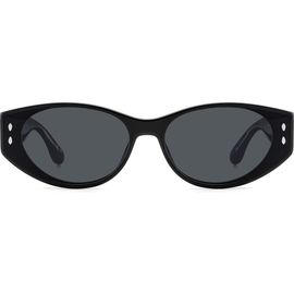 Isabel Marant Isabel Marant 64mm Oversize Oval Sunglasses