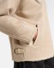 Isabel Marant Isabel Marant Adelina shearling-trimmed leather jacket - 5