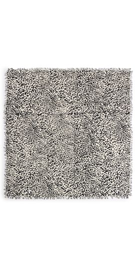 Isabel Marant Isabel Marant Alecia Cashmere Wool Scarf Chalk/Black One