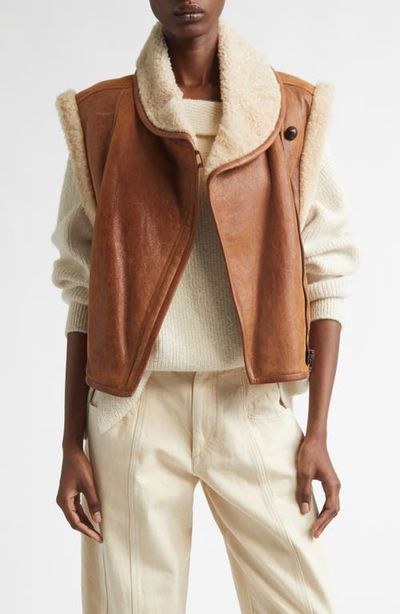 Isabel Marant Isabel Marant Alime Genuine Shearling Vest