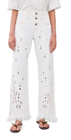 Isabel Marant Isabel Marant Amia Jeans White