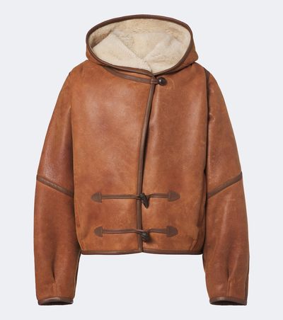Isabel Marant Isabel Marant Amiel hooded leather jacket