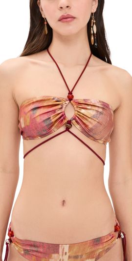 Isabel Marant Isabel Marant Analia Bikini Top Orange