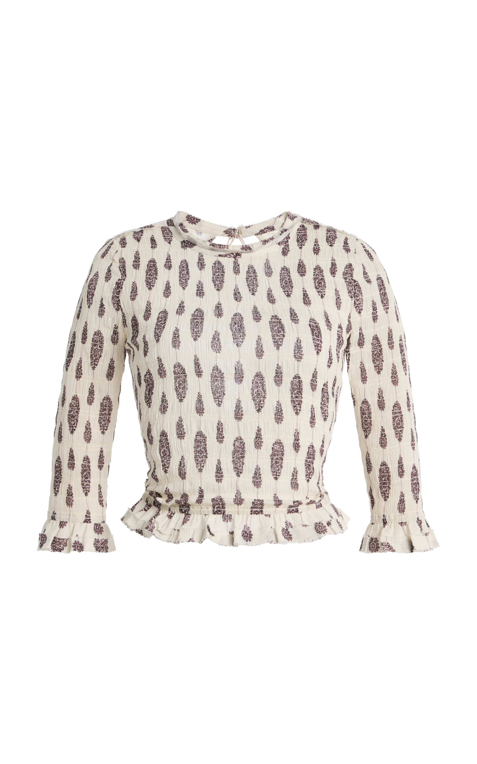 Isabel Marant Isabel Marant Arie Printed Cotton Top