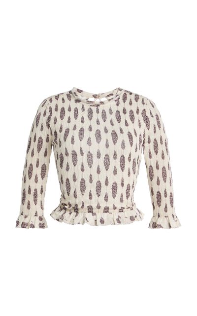 Isabel Marant Isabel Marant Arie Printed Cotton Top