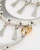 Isabel Marant Isabel Marant Asymmetric Earrings Silver/Dore One - 5