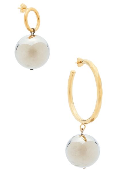 Isabel Marant Isabel Marant Asymmetric Hoop Earrings
