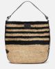 Isabel Marant Isabel Marant Bayia striped raffia shoulder bag - 1