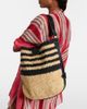 Isabel Marant Isabel Marant Bayia striped raffia shoulder bag - 2