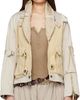 Isabel Marant Isabel Marant Beige Julissa Cotton Bomber Jacket - 1