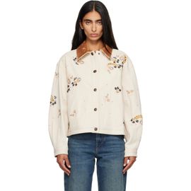 Isabel Marant Isabel Marant Beige Lavine Denim Jacket