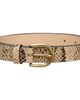 Isabel Marant Isabel Marant Beige Zap Leather Belt - 1