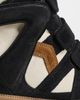 Isabel Marant Isabel Marant Bekett Ring Wedge Sneakers Faded Black/Chalk - 6