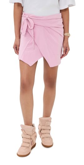 Isabel Marant Isabel Marant Berenice Wrap Skirt Pale Pink